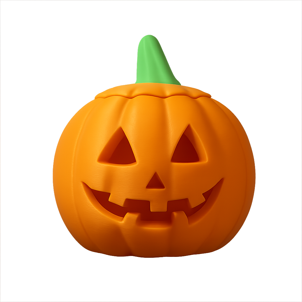 Halloween pumpkin LED tealight table decoration