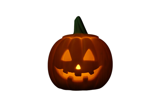 Halloween pumpkin LED tealight table decoration