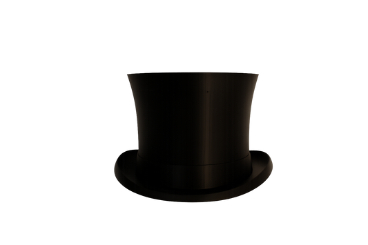 Pumpkin Deko Top Hat