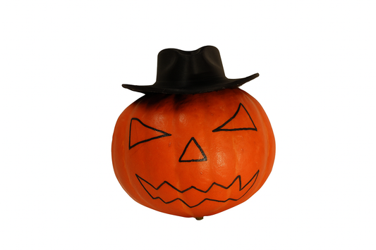 Pumpkin Deko Cowboyhat